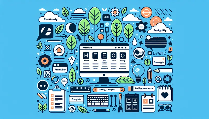 Important Font and Icon Libraries: The Best Resources for Designers