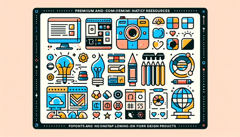 Önemli Font ve İkon Kütüphaneleri: Tasarımcılar için En İyi Kaynaklar