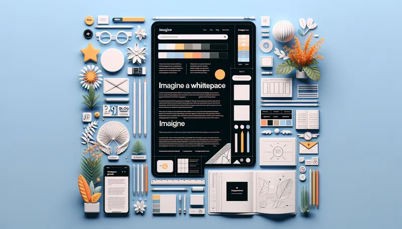 Tasarımda boşluk ve görsel düzenleme teknikleri